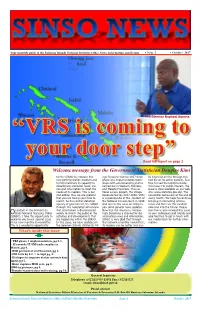 SINSO Newsletter October Issue 2017