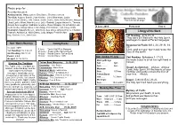 Liturgy of the Word