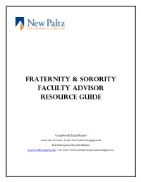 FACULTY Advisor Resource Guide