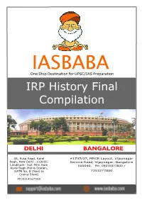 IRP History Final Compilation