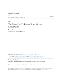The Biennial of Dakar and South-South Circulations