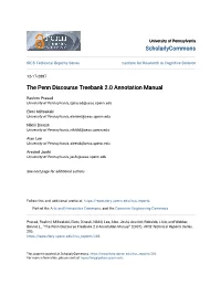 The Penn Discourse Treebank 2.0 Annotation Manual