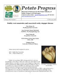 A Preview to This Years Potato Field Day and Seed