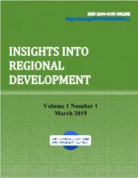Insights Into Regional Development