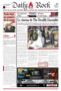 Le Cinéma De the Deadfly Ensemble La Machine À Rêver De Lucas Lanthier Est De Retour Avec Un Second Album À Des Lieux Du Punk Batcave De Cinema Strange