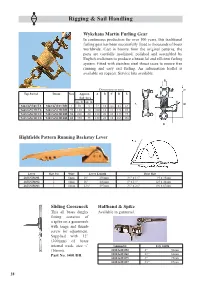 Rigging & Sail Handling