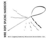 Wire Rope Splicing Handbook N.Z