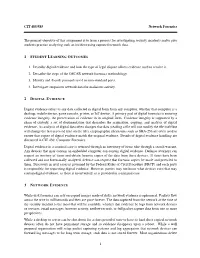 CIT 485: Network Forensics