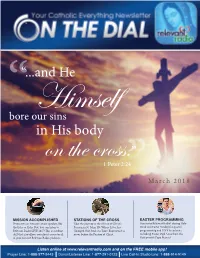 In His Body on the Cross.” 1 Peter 2:24