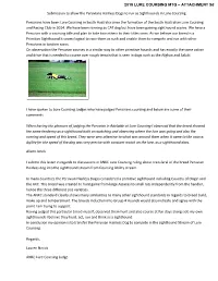 Submission to Allow the Peruvians Hairless Dogs to Run As Sighthounds in Lure Coursing. Peruvians Have Been Lure Coursing In