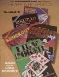 The Avalon H Ll Game