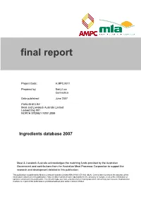 A.MPC.0011 Final Report