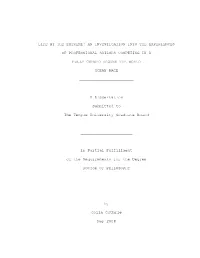 An Investigation Into the Experiences Of