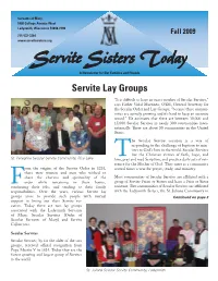 Servite Lay Groups