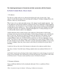The Blocking Techniques Karate-Do and Their Connection with the Kamaes