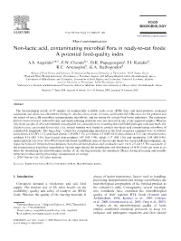 Non-Lactic Acid, Contaminating Microbial Flora in Ready-To-Eat Foods