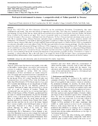 Portrayal of Environment in Cinema: a Comparative Study of 'Pather Panchali'