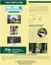 Greenway Trail System User Guide