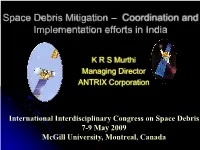 K.R. Sridhara Murthi (ISRO, India)