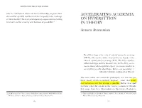 ON HYPERSTTION in THEORY Armen Avanessian