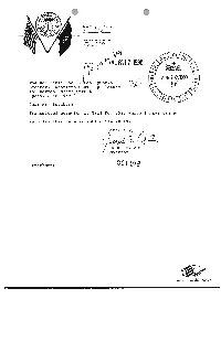 Transmitted Herewith Is Bill No. 252, Which I Have Signed Sincerely, JOSEPH F, ADA Governor