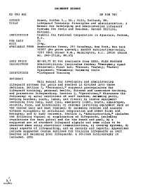 Hill, Rolland, Ed. TITLE Lifeguard Training: Principles and Administration