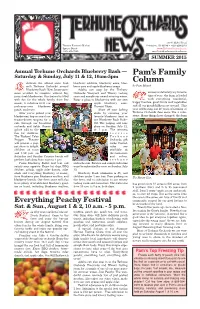 Annual Terhune Orchards Blueberry Bash
