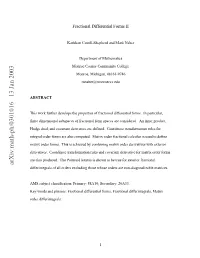 Fractional Differential Forms II