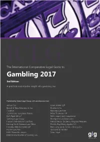 Gambling 2017 3Rd Edition