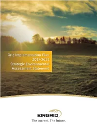 Grid Implementation Plan 2017-2022 Strategic Environmental Assessment Statement