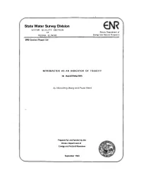 Nitrobacter As an Indicator of Toxicity in Wastewater