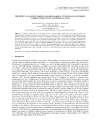 The Effect of Concept Mapping and Mind Mapping Utilization on Students’ Understanding Level: an Empirical Study