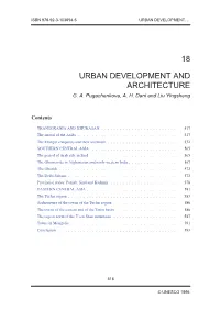 18 Urban Development and Architecture