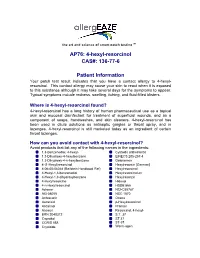AP76: 4-Hexyl-Resorcinol CAS#: 136-77-6