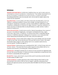 CALIFORNIA Definitions