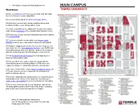 Main Campus Temple University