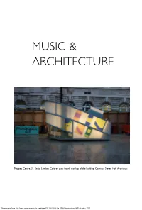 Music & Architecture
