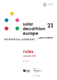 Rules Version 1.0 2019.09.12