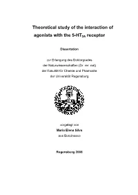 Theoretical Study of the Interaction of Agonists with the 5-HT2A Receptor
