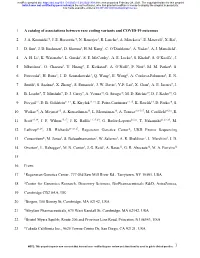 A Catalog of Associations Between Rare Coding Variants and COVID-19 Outcomes