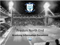 Academy Information Document