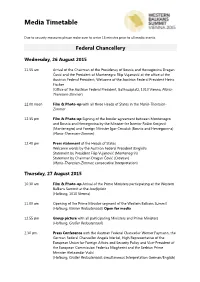 Media Timetable