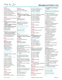 Membership Directory
