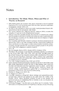 Practice As Research’