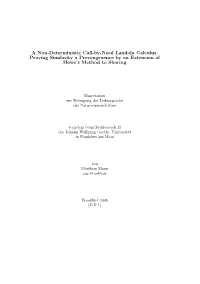 A Non-Deterministic Call-By-Need Lambda Calculus: Proving Similarity a Precongruence by an Extension of Howe’S Method to Sharing