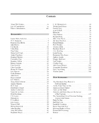 Table of Contents