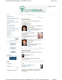 Web Magazine Issue - Interfaithfamily.Com Page 1 of 2