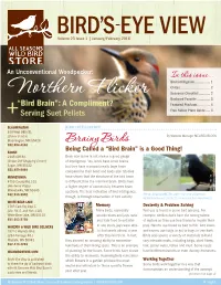 Brainy Birds Being Called a “Bird Brain” Is a Good Thing! EAGAN 2143 Cliff Rd