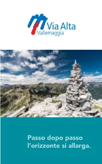 Dépliant Via Alta Vallemaggia