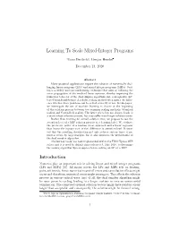 Learning to Scale Mixed-Integer Programs